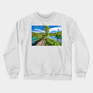 Plitvice lakes Crewneck Sweatshirt